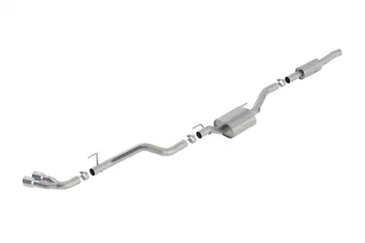 Borla 2020 Gladiator JT 3.6l V6 At/Mt 4WD 4dr Atak Dual Side Chrome Tips