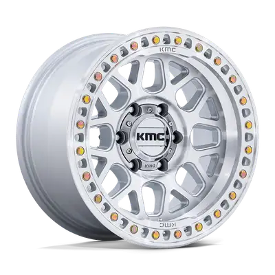 KMC Wheels Kmc Wheels | Grs | Gloss Silver w/ Machined Face