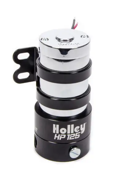 Holley HP Fuel Pump 125 Gph Street/Strip Carbureted 3/8in Npt Inlet/Outlets Gerotor