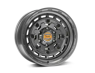 Warn Six Lug Epic Jackhammer Wheel;17x8.5; 6x5.5 Bolt Pattern; Et0 Gray