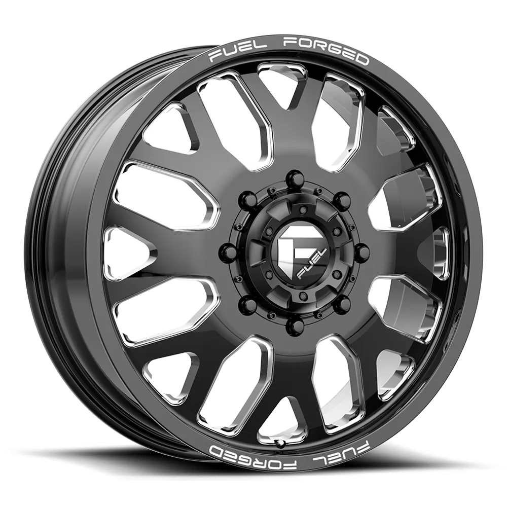 Fuel Wheels | Ff19d Dually | Gloss Black Milled product image