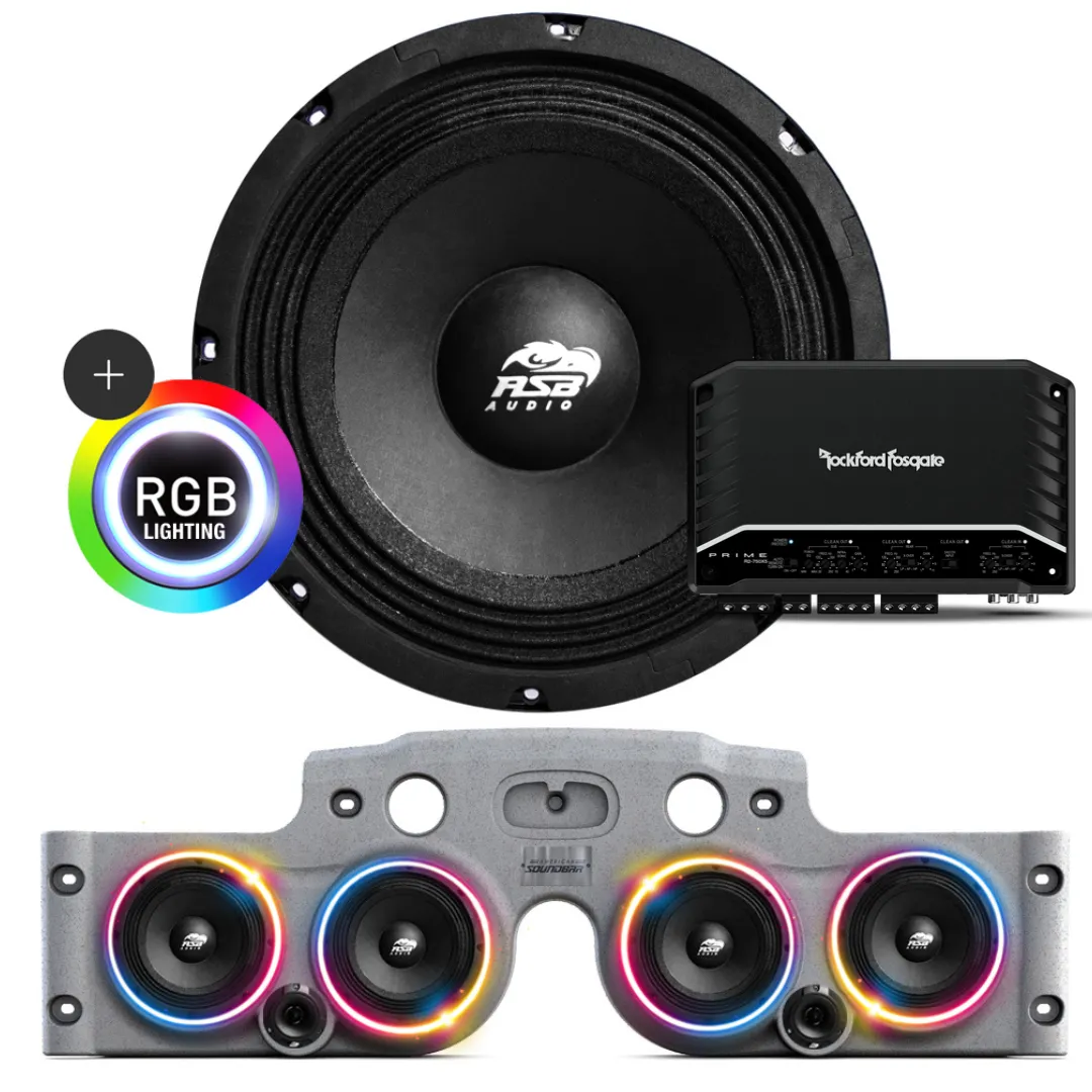 JK/JKU American SoundBar Package (Grey) product image