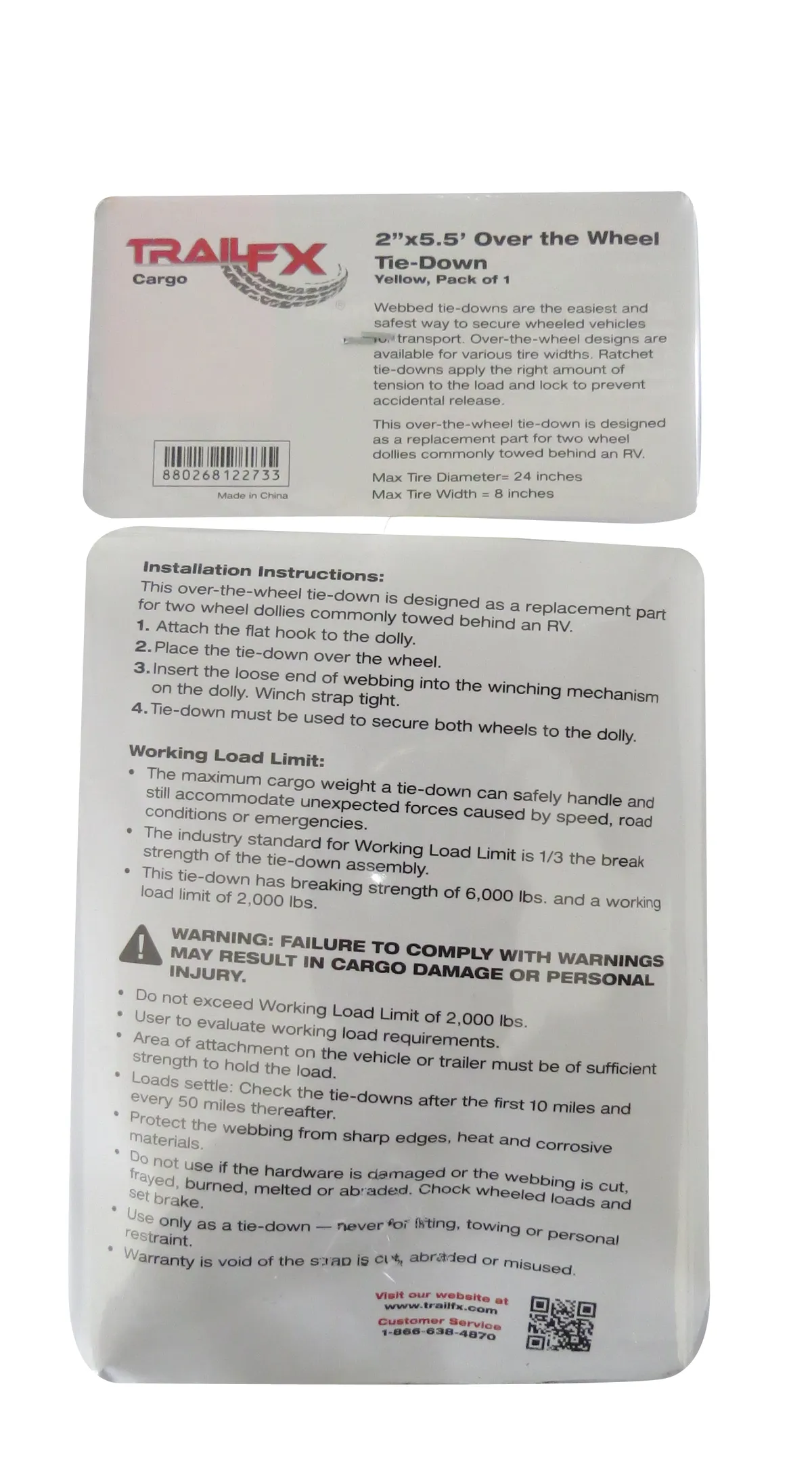 Tie Down Strap Trail fx product image