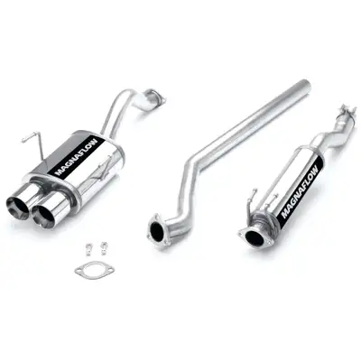 MagnaFlow Exhaust Products MagnaFlow 2002-2005 Honda Civic Street Series Cat-Back Performance Exhaust System