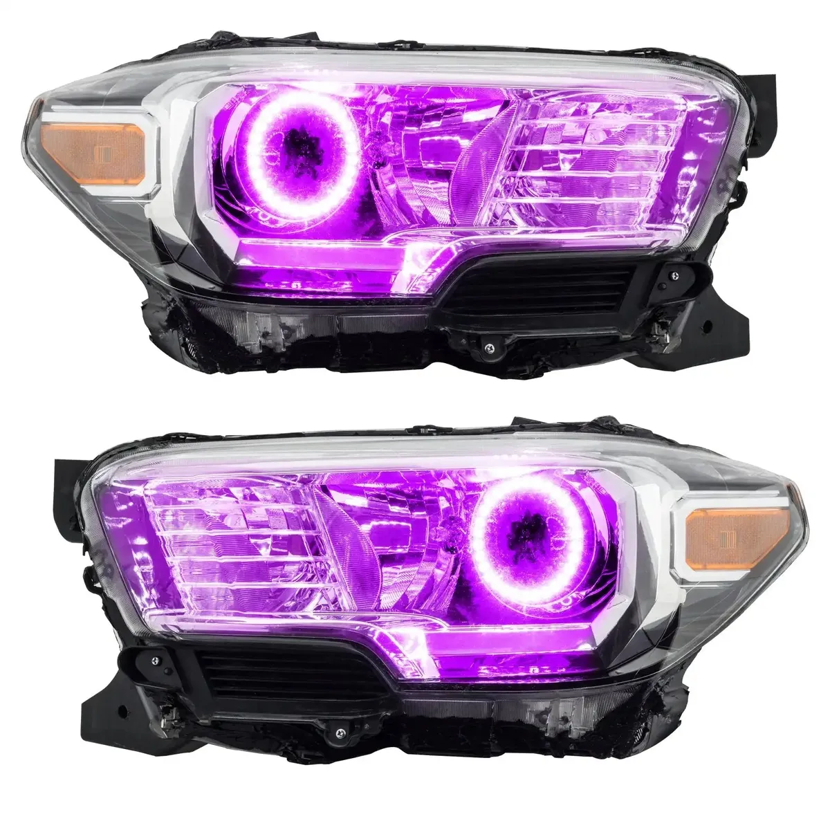 2016-2018 Toyota Tacoma LED Headlight Halo Kit - ColorSHIFT® - w/BC2 Controller product image