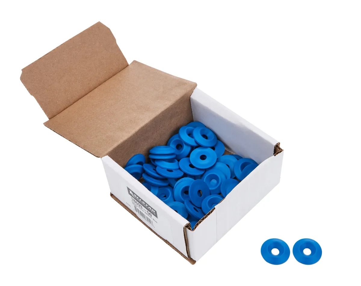 Allstar Performance Countersunk Washer Blue 50pk