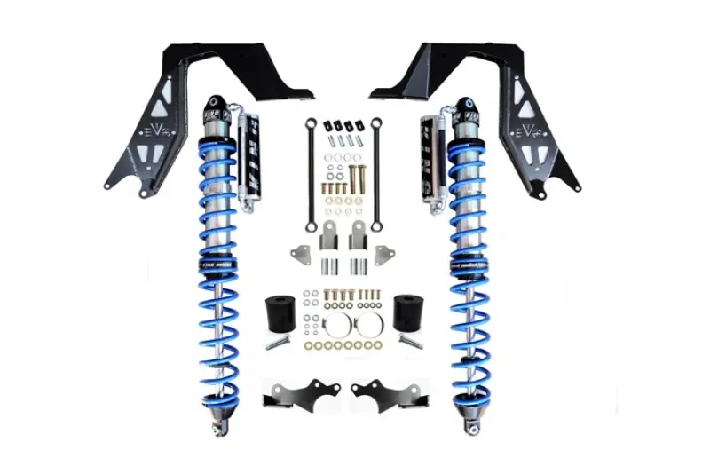 14" Inch Travel EVO Spec King Nv2514 Front Bolt-On 2.5" Coilover Kit Black For Jl/Jt Wrangler & Gladiator product image