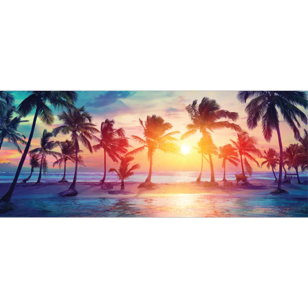 Sunset Palm Trees Rear Window Decal product image