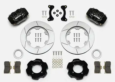 Wilwood Brakes 1991 - 2005 Mazda Forged Dynalite Big Brake Front Brake Kit (Hat) - 140-13379