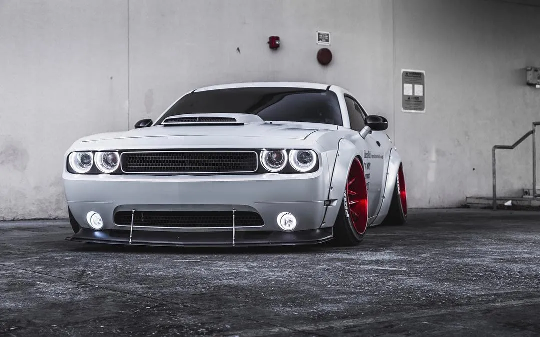 ORACLE Lighting 2008-2014 Dodge Challenger LED Headlight Halo Kit - Standard Mount product image