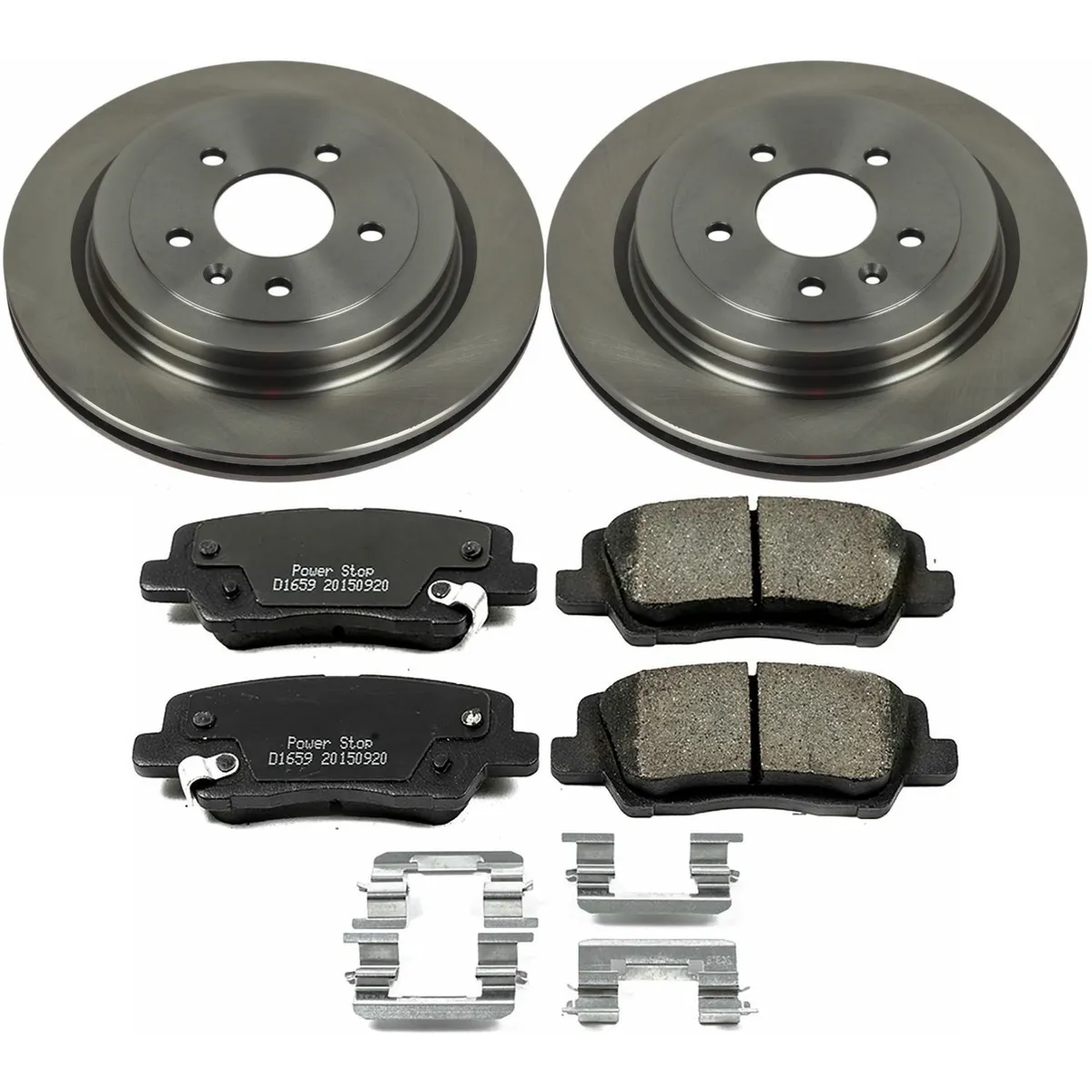 Z17 Direct Replacement Kit: Rotors; Ceramic Pads W/Hardware product image