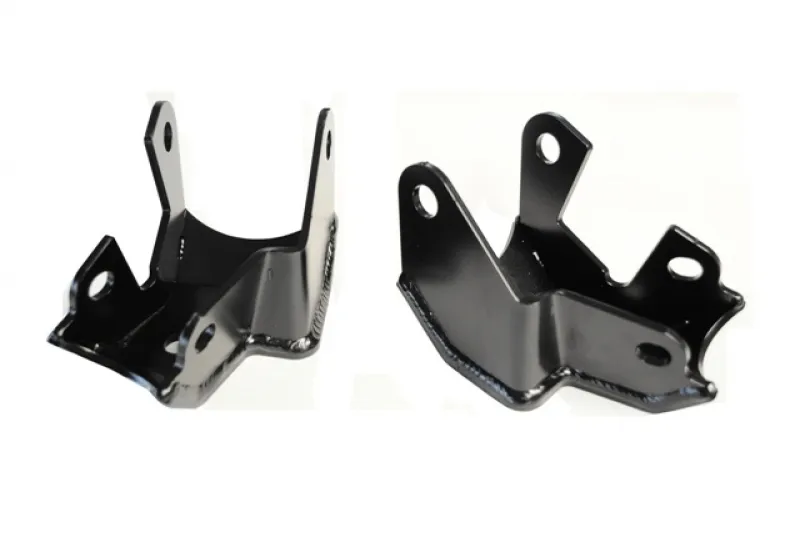EVO Manufacturing 18c Manufacturing Protek Rear Shock Skids in 3/16 Steel Powder Coated Black
