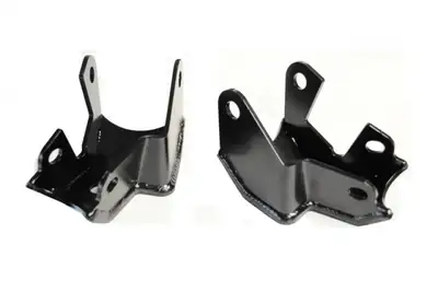 EVO Manufacturing 18c Manufacturing Protek Rear Shock Skids in 3/16 Steel Powder Coated Black