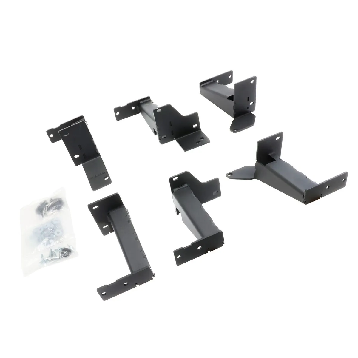 go Rhino Fsd4425tk - Dominator Extreme Frame Slider - Mounting Brackets Only - Textured Black product image