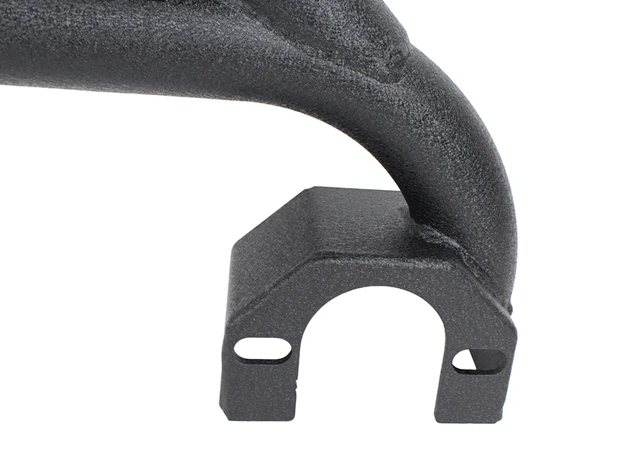 Jeep Wrangler Side Steps 07-18 Wrangler JK 2 Door Steel Black Textured Powdercoat Fishbone Offroad product image