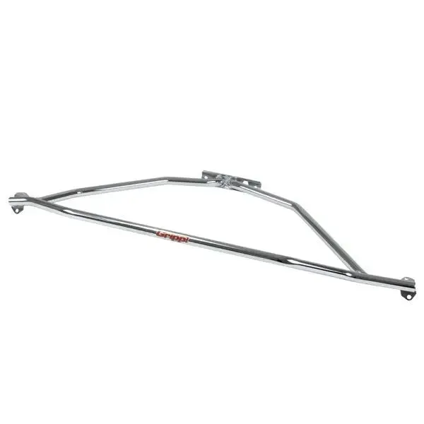 Ford Mustang Strut Tower Brace Powder Coated Chrome Finish 86-93 product image
