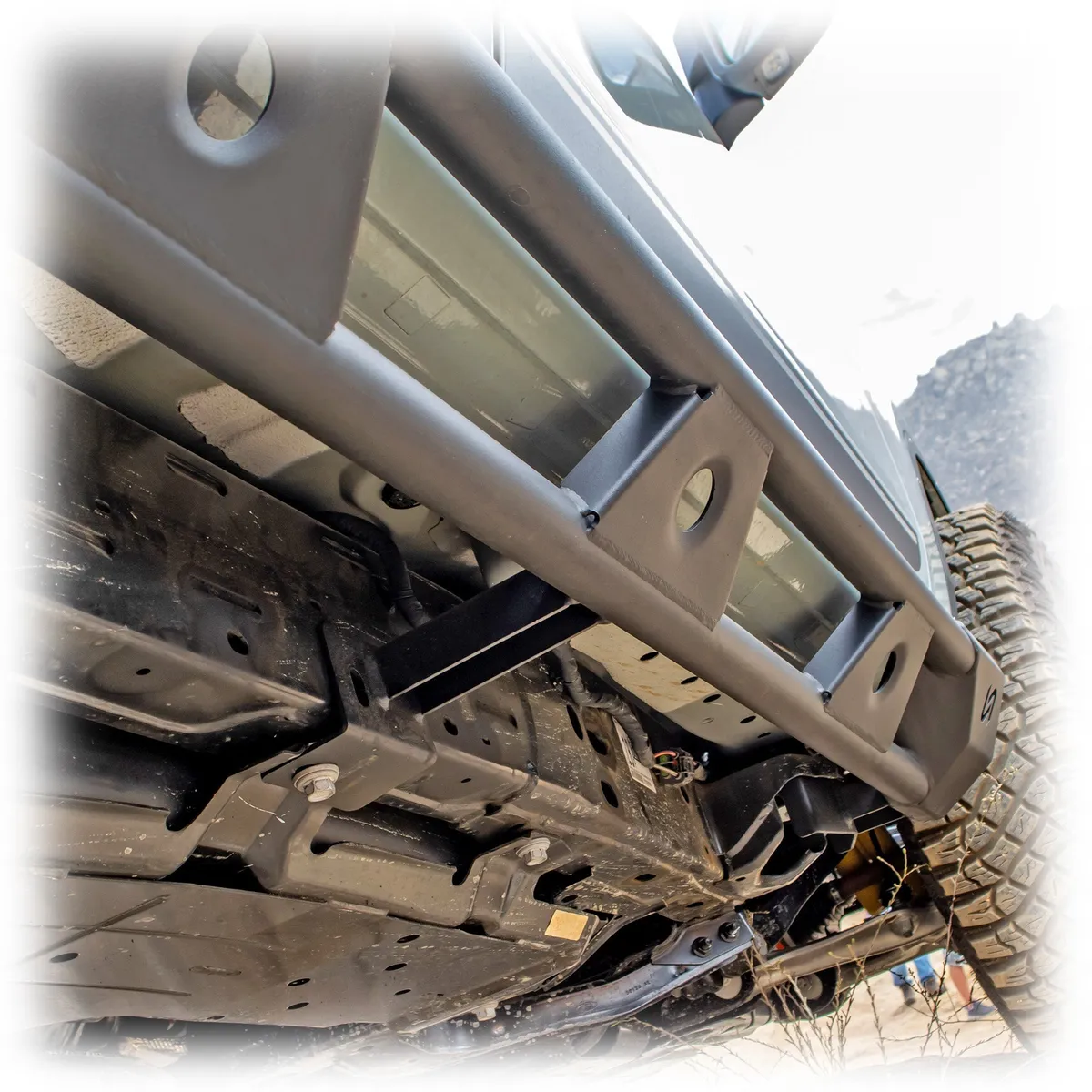 21c Ford Bronco Rock Sliders 4dr product image