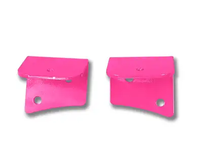 Steinjager Exterior Accessories 2007-2018 Light Mounts Lower Windshield Hot Pink