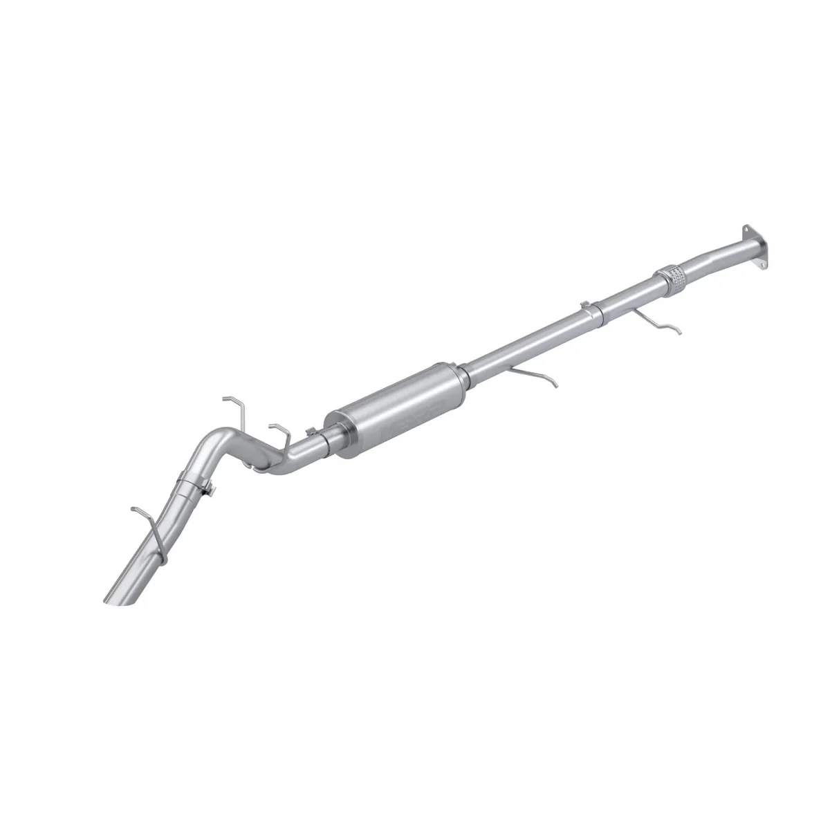 2023-Up Chevrolet/GMC Colorado/Canyon 2.7L Aluminized Steel 3 Inch Cat-Back Exhaust Single High Clearance Rear Exit Armor Lite MBRP product image
