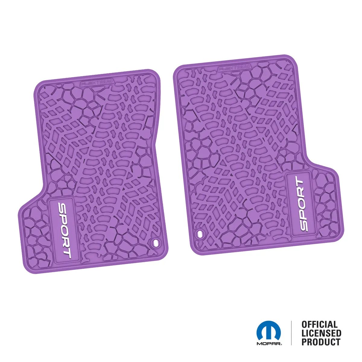 Ngtt43044977- 03-06 Jeep Tj/Lj 2DR Front- Tire Tread/Scorched Earth Scene w/ Sport Insert - Black w/ Red Insert product image