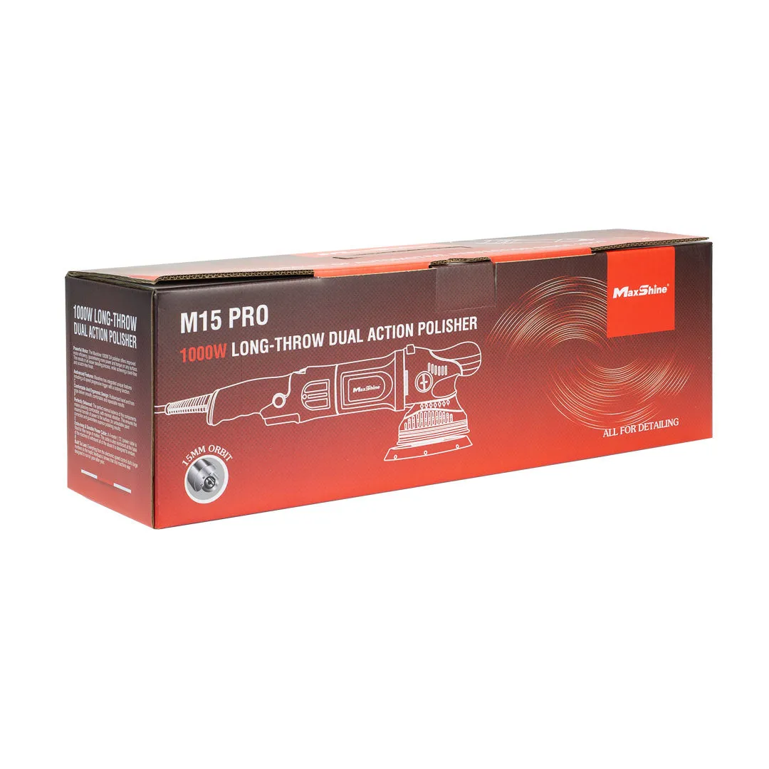 Dual Action Orbital Polisher | M15 Pro - 5in Plate, 15mm Throw, 1000W product image