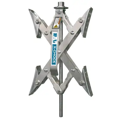 BAL RV Xchock Tire Locking Chock; Pair With One Handle