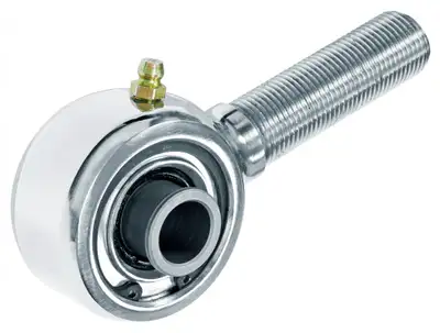 aFe Power Johnny Joint Rod End 2 Inch Polished Stainless Steel Narrow 3/4 Inch-16 RH Threads 1.800 Inch x .625 Inch Ball RockJock 4X4