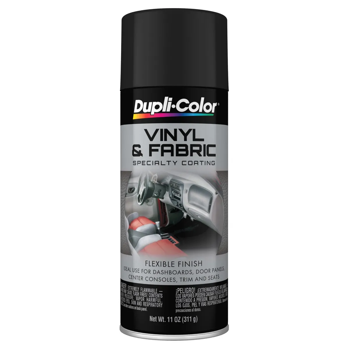 Vinyl And Fabric Coating; Flat Black; 11 Oz. Aerosol product image