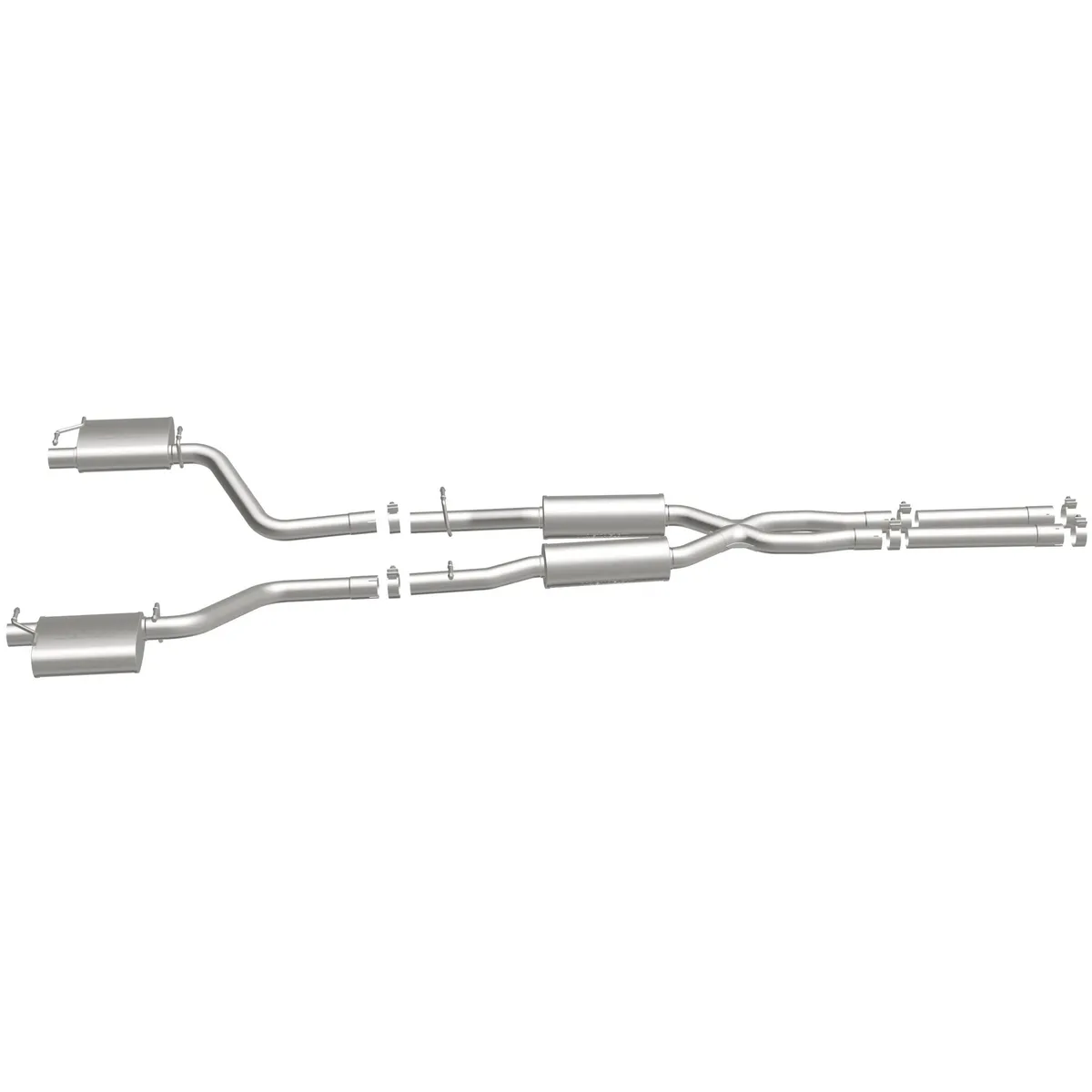 MagnaFlow 2015-2023 Chrysler 300 5.7L | 2015-2018 Dodge Charger 5.7L Street Series Cat-Back Performance Exhaust System 19226 product image