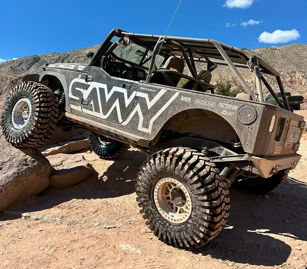 07c Wrangler Krawler Lite High Clearance Rear Bumper Raw product image