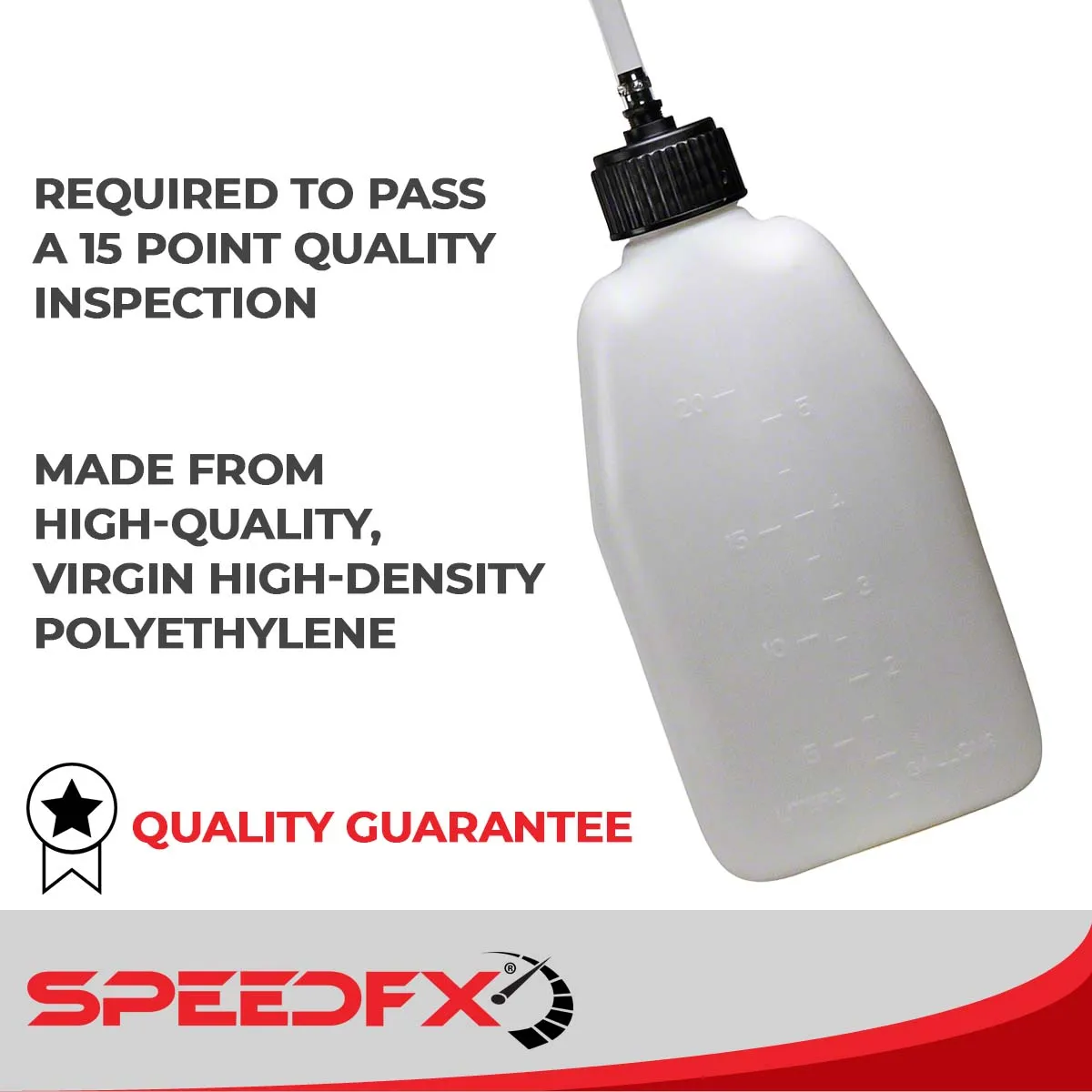 Speedfx White Utility 5 Gal Jug product image