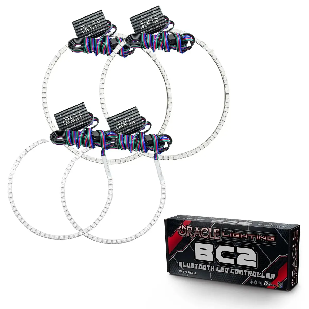 ORACLE Lighting 2008-2010 Jeep Grand Cherokee LED Headlight Halo Kit product image