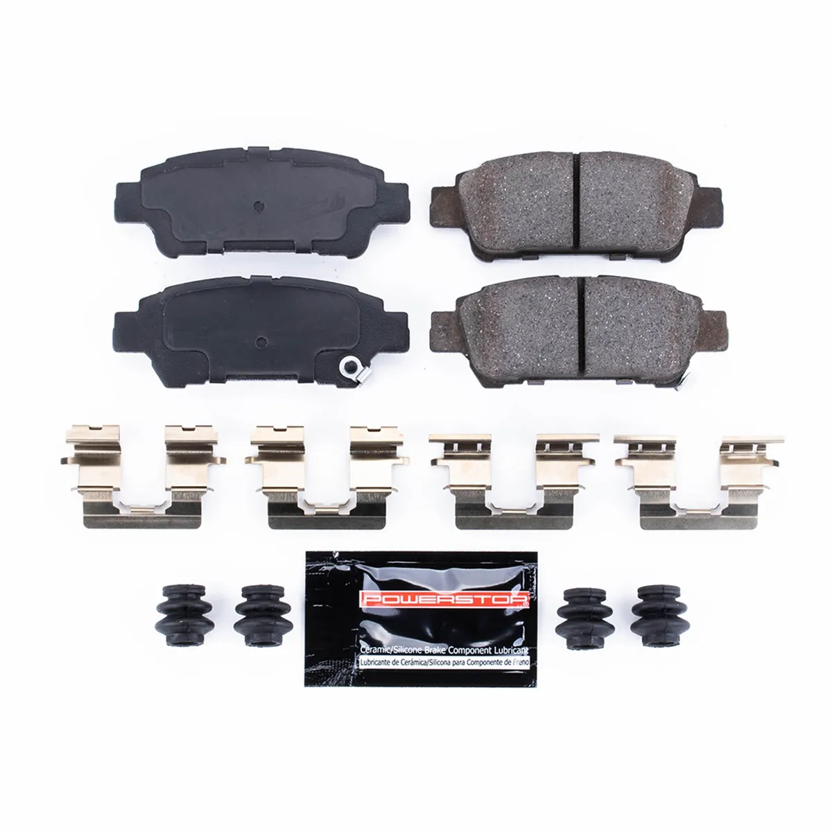 Rear Z23 Evolution Sport Carbon Fiber Infused Ceramic Brake Pads product image