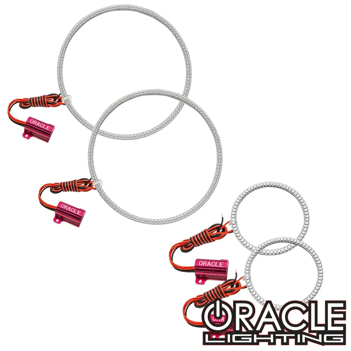 Oracle Lighting 2385-504 - Mercedes Benz Sprinter Van 2011-2012 ORACLE ColorSHIFT Halo Kit - Non Projector