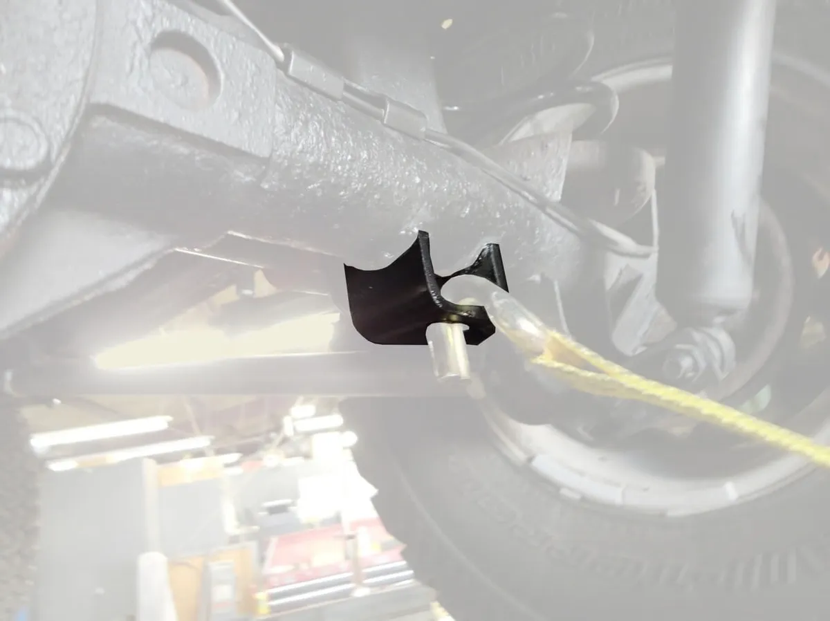 Axle Parts 1984-2001 Tie Down Brackets Front and Rear Axle product image