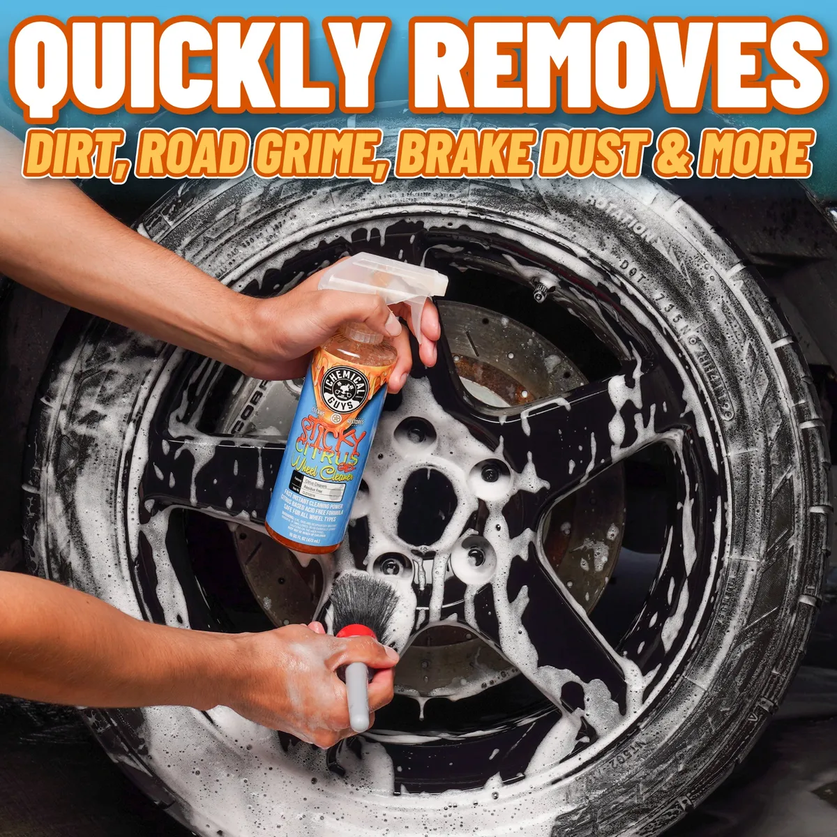 Sticky Gel Citrus Wheel Cleaner(1 Gal) product image