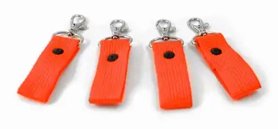 Steinjager Steinjäger Orange Key Chain Fobs 4 Pack