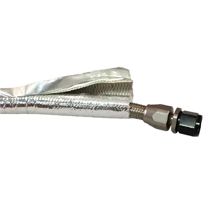 PTP Turbo Blankets PTP Turbo Blankets Silver Heat Reflective Sleeve Adhesive (3/8in x 4ft) Universal