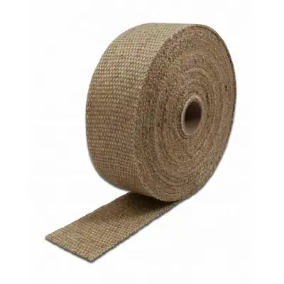 Thermo-Tec Products Exhaust Wrap 15 Foot x 2 Inch Natural Color Up To 2000 Degree F Short Roll Thermo Tec