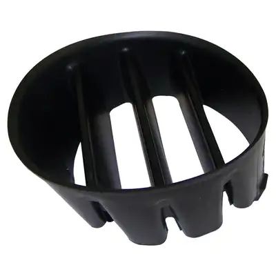 Crown Automotive Jeep Replacement Bumper Opening Cover; Left; Covers Fog Lamp Opening;