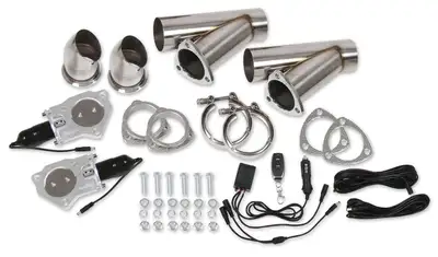 Hooker Exhaust Electric Cut-Out Kit - Dual 2.5in