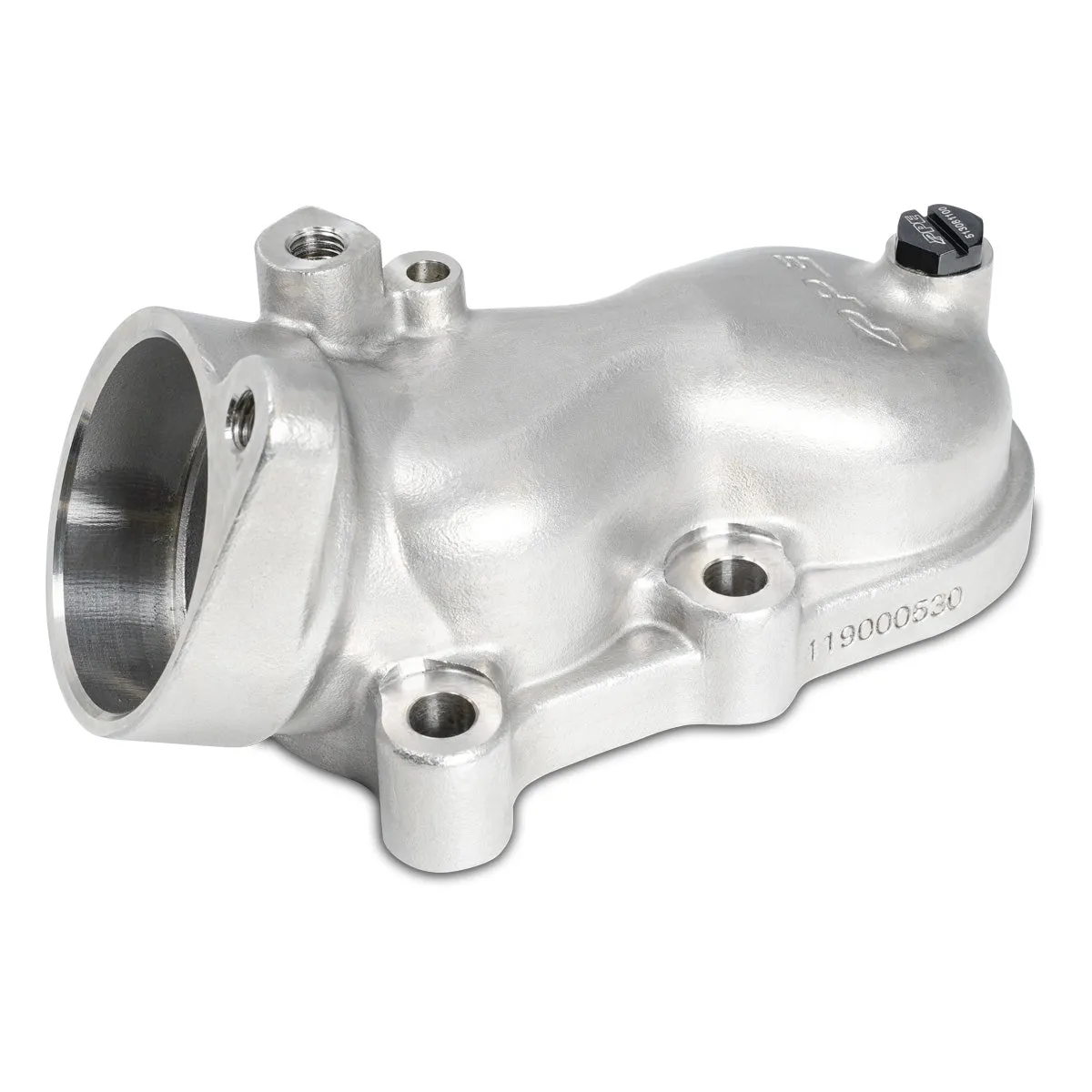 2001-2004 GM 6.6L Duramax Thermostat Housing Cover Polished PPE Diesel product image