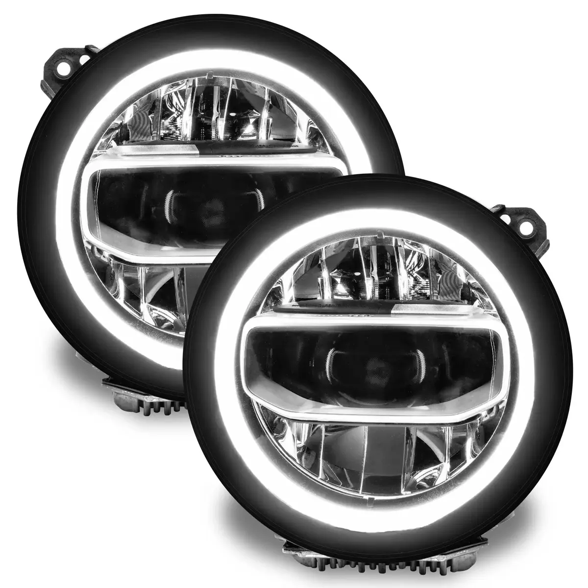 1346-330 - Jeep Wrangler JL/Gladiator JT ColorSHIFT RGB+W Headlight DRL Kit - w/RF Cont. product image