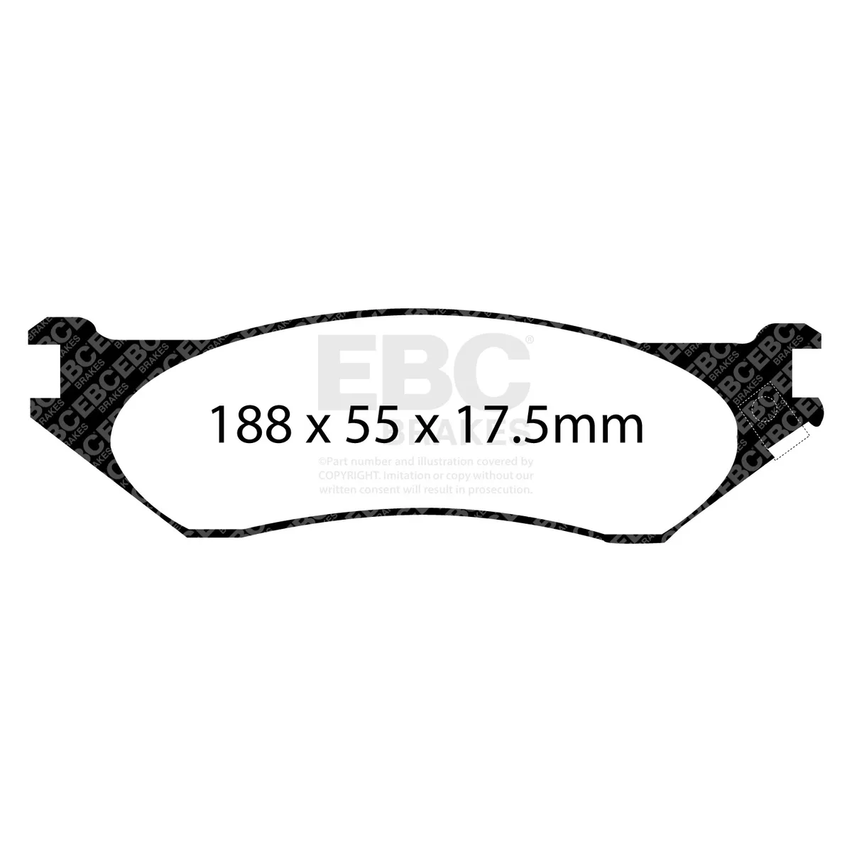 S7 Kits Orangestuff and BSD Rotors; Rear; FMSI Pad No. D702; Vented; 8 Bolt Holes; 352mm Dia.; 131mm Height; 30mm Thick; 122.9mm Center Hole Dia.; product image
