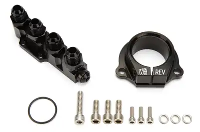 Waterman Racing Components Sprint Car Fuel Pump Fitting Kit w/Manifold