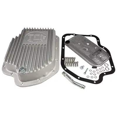TCI Automotive GM TH400 Cast Aluminum Deep Pan (2 Extra Quarts).