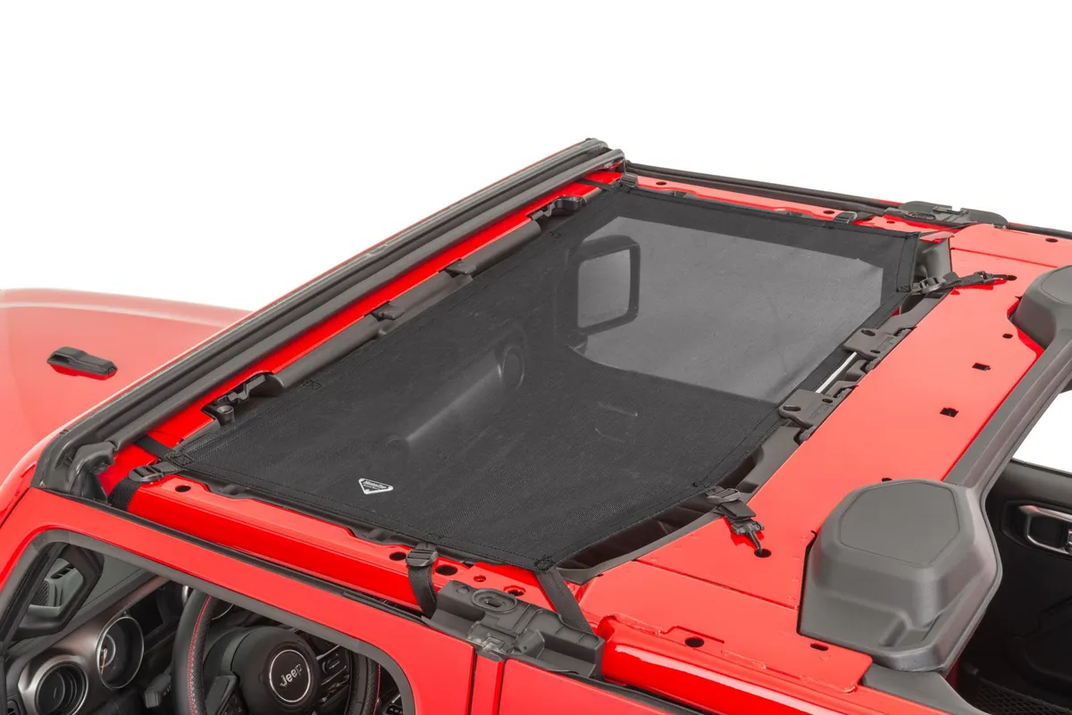 ShadeMaker Freedom Mesh Bimini Top Plus 18-2023 JLU Jeep Wrangler 4 Dr Black product image