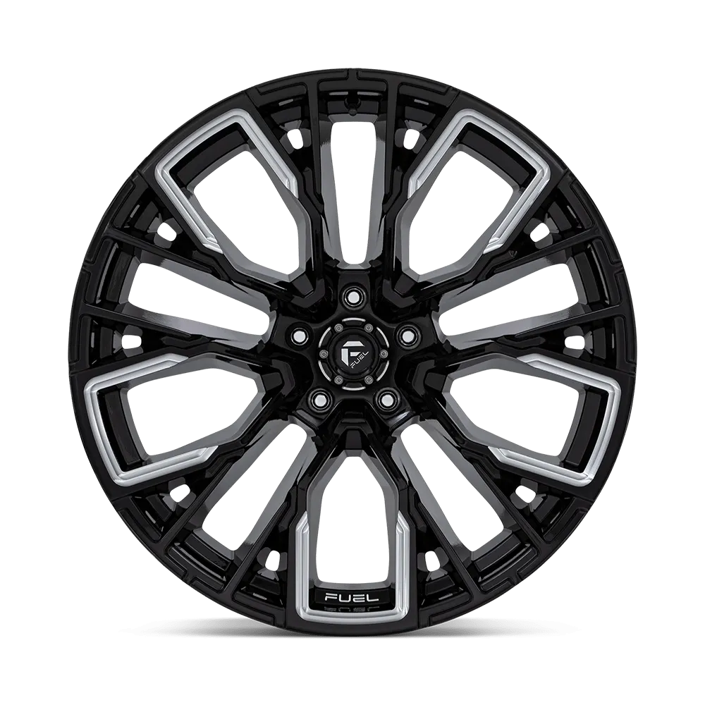 Fuel Wheels | Rebar | Gloss Black Milled product image