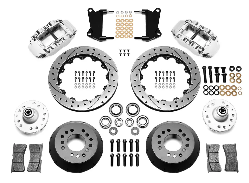 1960 - 1982 Buick, Chevrolet, Ford, GMC, Mercury, Oldsmobile, Pontiac Forged Narrow Superlite 6R Big Brake Front Brake Kit (Hub) - 140-9803 product image