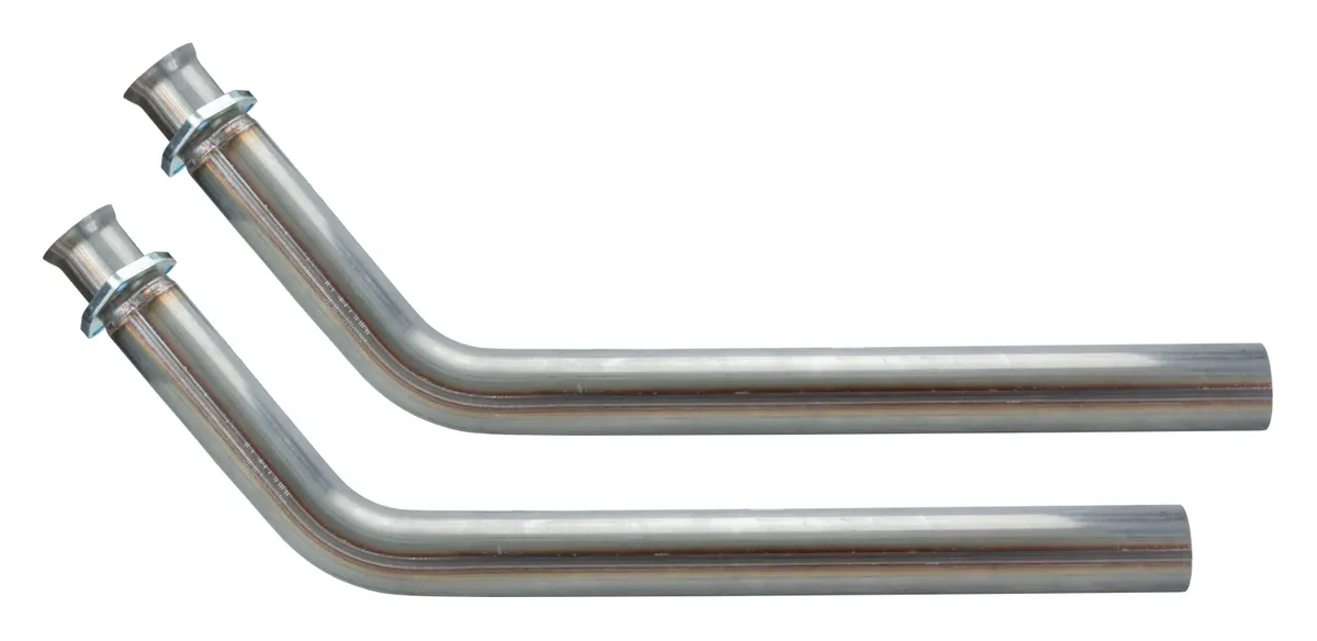 Exhaust Manifold Down Pipe 2.5 in 3 Bolt Hardware Not Incl Natural 409 Stainless Steel Pypes Exhaust product image